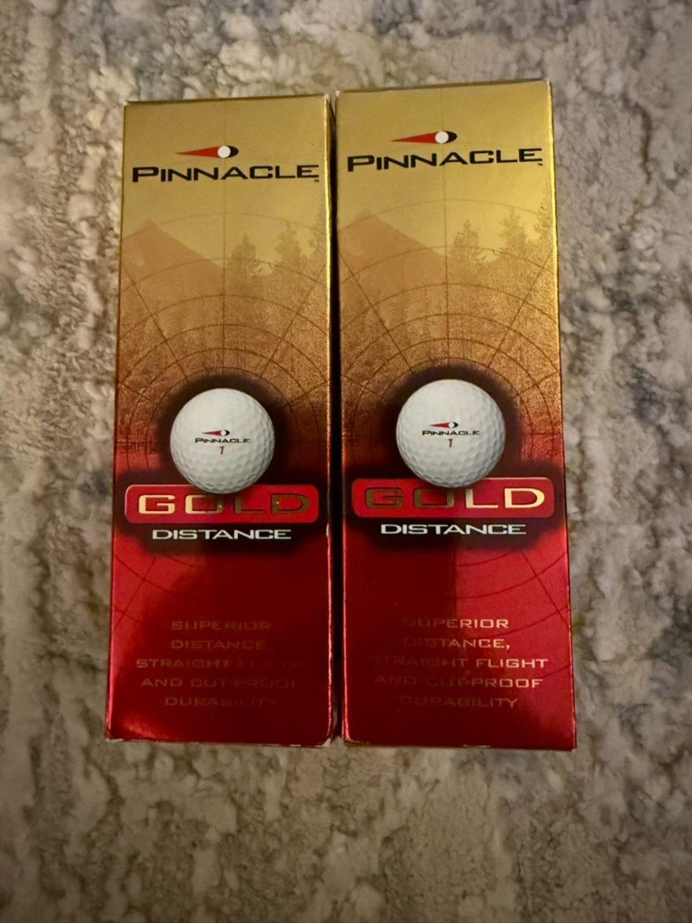 Pinnacle Gold Distance Golf Balls - 2 sleeves (6 balls)